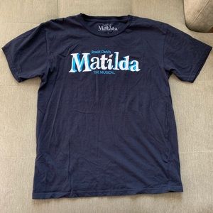 MATILDA BROADWAY TOUR GRAPHIC T SHIRT TOP